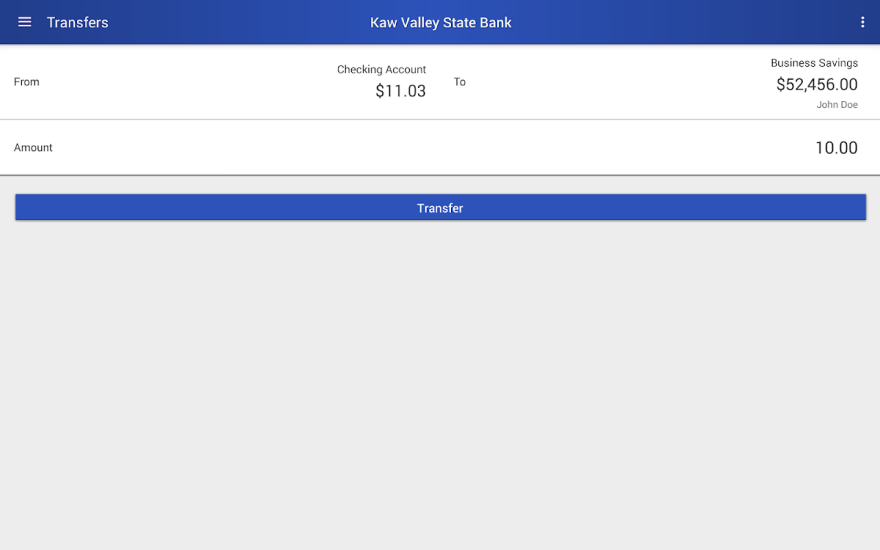 Kaw Valley State Bank Screenshot1