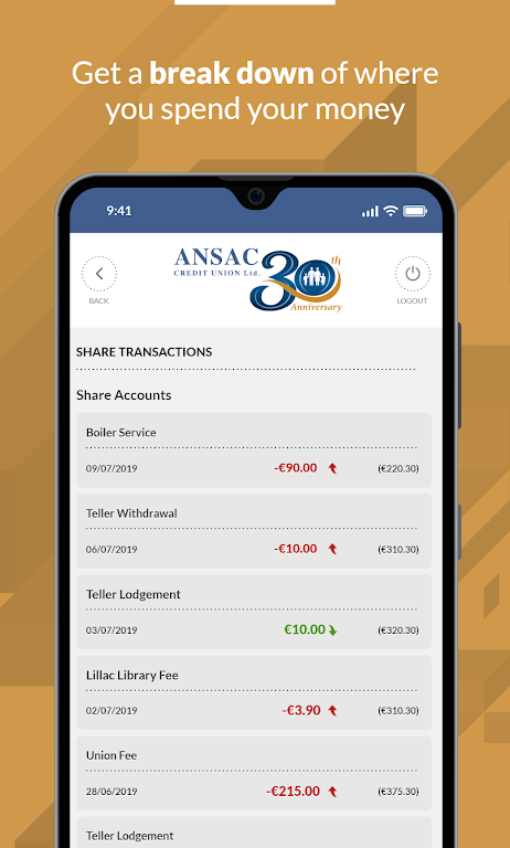 Ansac CU Mobile Banking Screenshot3