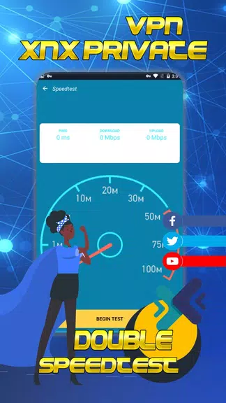 XNX Private VPN - Double Speedtest & Free VPN Screenshot3