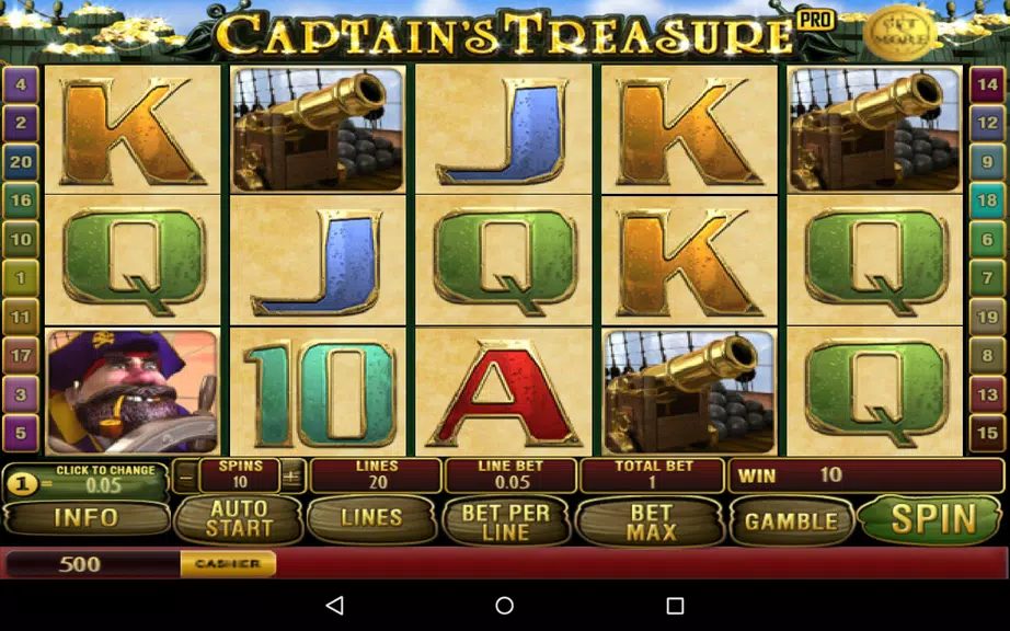 Captain's Treasure Slots - Seperti scr888 Screenshot1