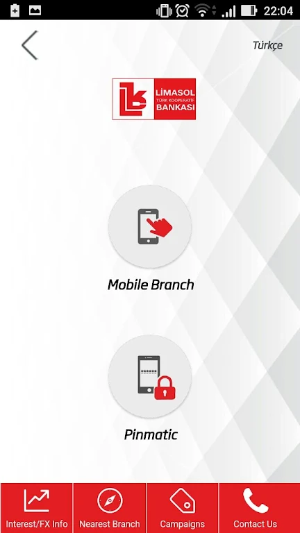 Limasol Bank Mobile Screenshot1