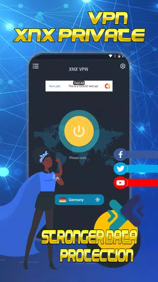 XNX Private VPN - Double Speedtest & Free VPN Screenshot1