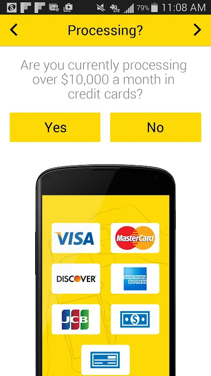 Credit Card Swiper Screenshot3