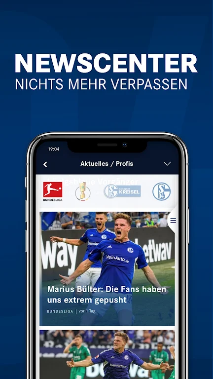 Schalke 04 - Offizielle App Screenshot2