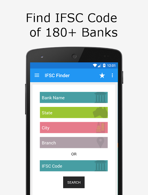 Find Bank IFSC Code India Screenshot1