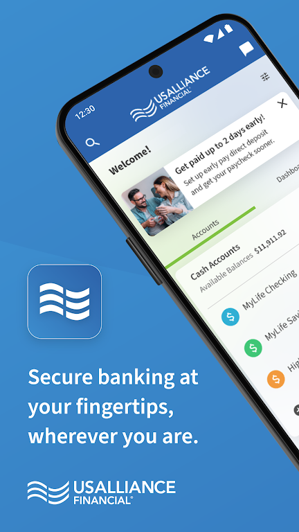 USALLIANCE Mobile Banking Screenshot1