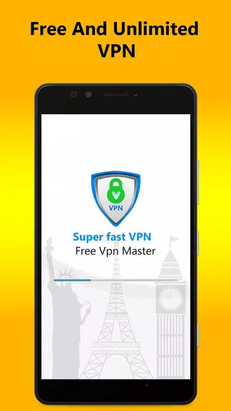 Super Fast Free Vpn: Turbo Vpn Proxy Master Screenshot1