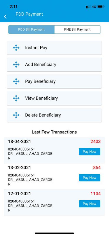 J&K Bank mPAY - Delight Screenshot2