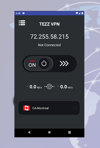 Tezz VPN - Fast & Secure VPN Screenshot3