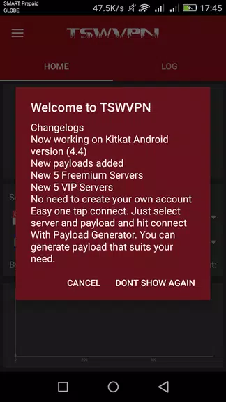 TSWVPN - FREE Screenshot1