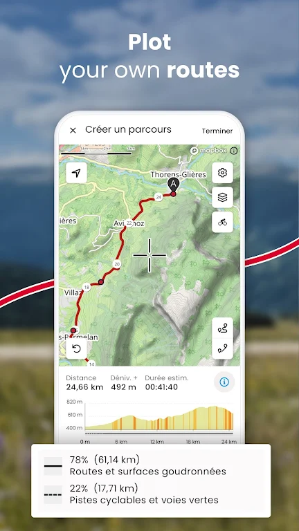 OpenRunner : bike & hike maps Screenshot3