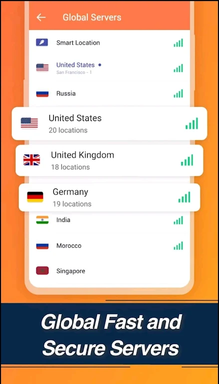 Secure Shield VPN - Safer net Screenshot3