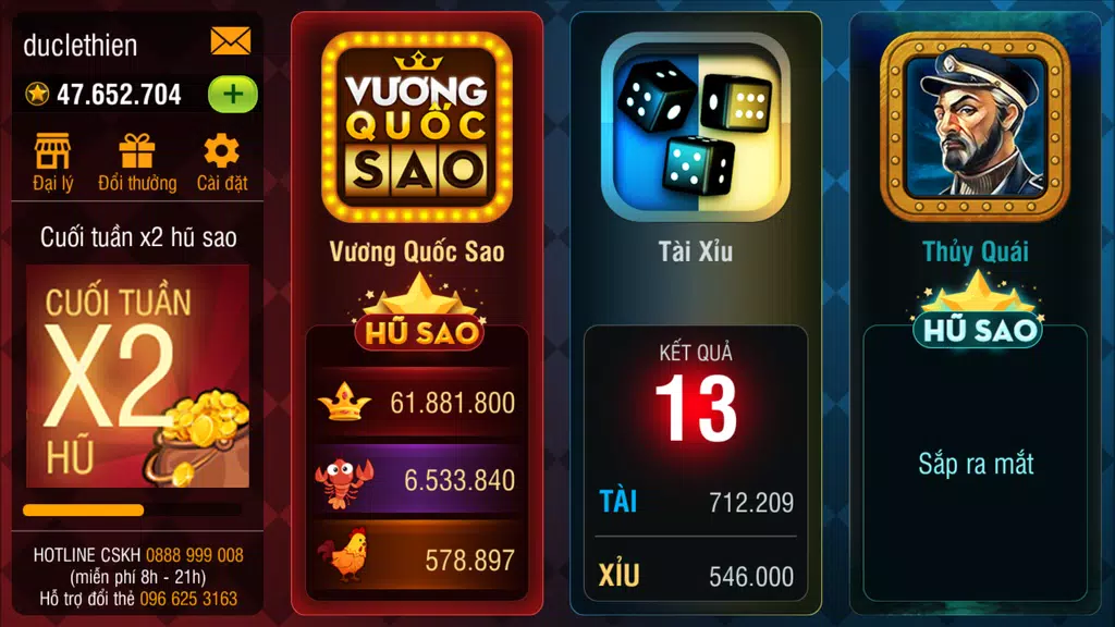 Vương Quốc May Mắn - Tài Xỉu Screenshot3