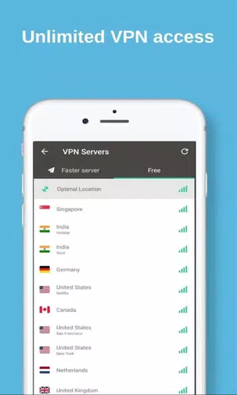 SuperVPN Free VPN Mastar Turbo VPN Unblock Proxy Screenshot1