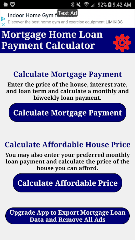 Mortgage Payment Calculator Screenshot1