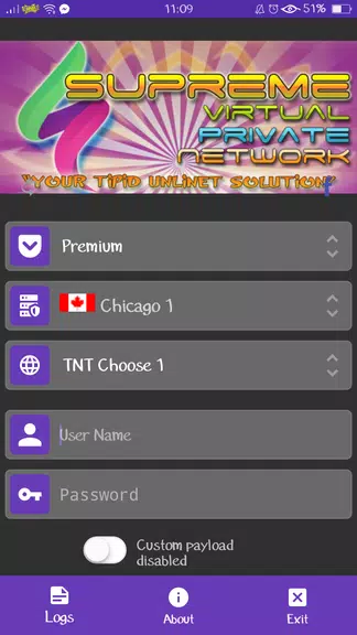 Supreme VPN Screenshot1