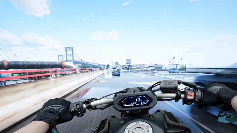 Traffic Moto Bike Rider City Screenshot3