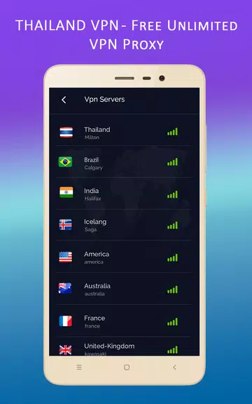 Thailand VPN - Free Unlimited VPN Proxy Screenshot4