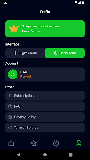 Trickbyte VPN Screenshot2