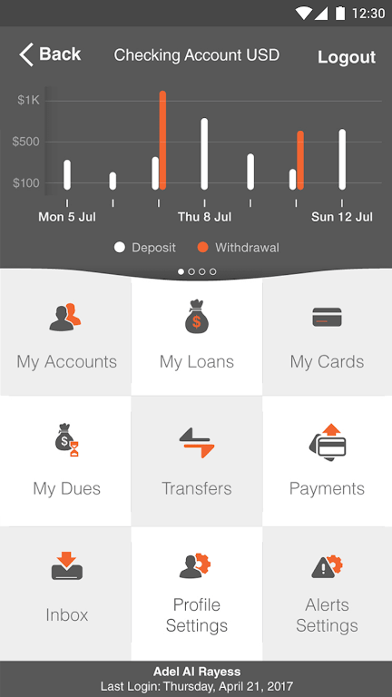 IBL Bank Mobile App Screenshot2