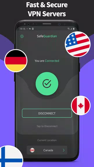 SafeGuardianVPN - Secure VPN Screenshot2