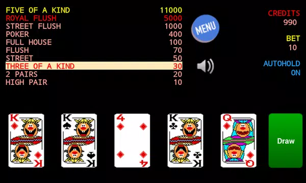 Jolly Card Poker Screenshot1