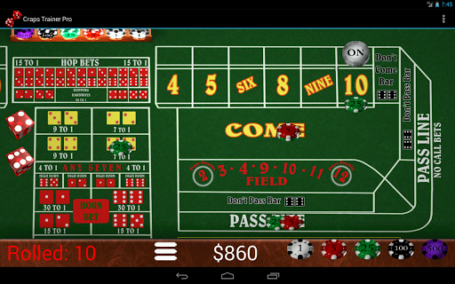 Craps Trainer Free Screenshot4