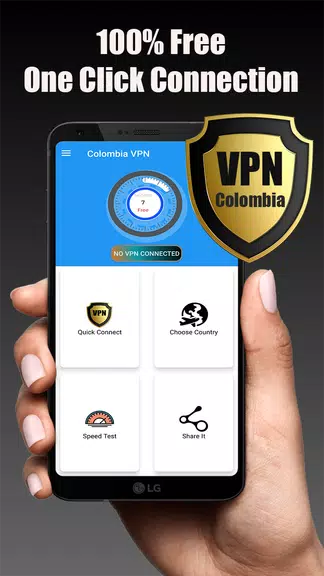 Colombia VPN 2020 – Free Colombian IP VPN Proxy Screenshot1