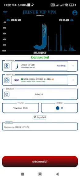 JHINUK VIP VPN Screenshot2