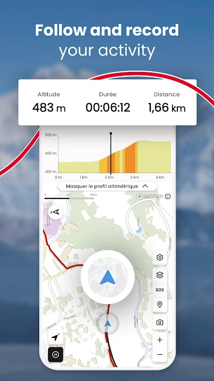 OpenRunner : bike & hike maps Screenshot4