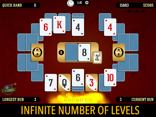 Towers Battle: Tripeaks or Pyramid Solitaire Screenshot2