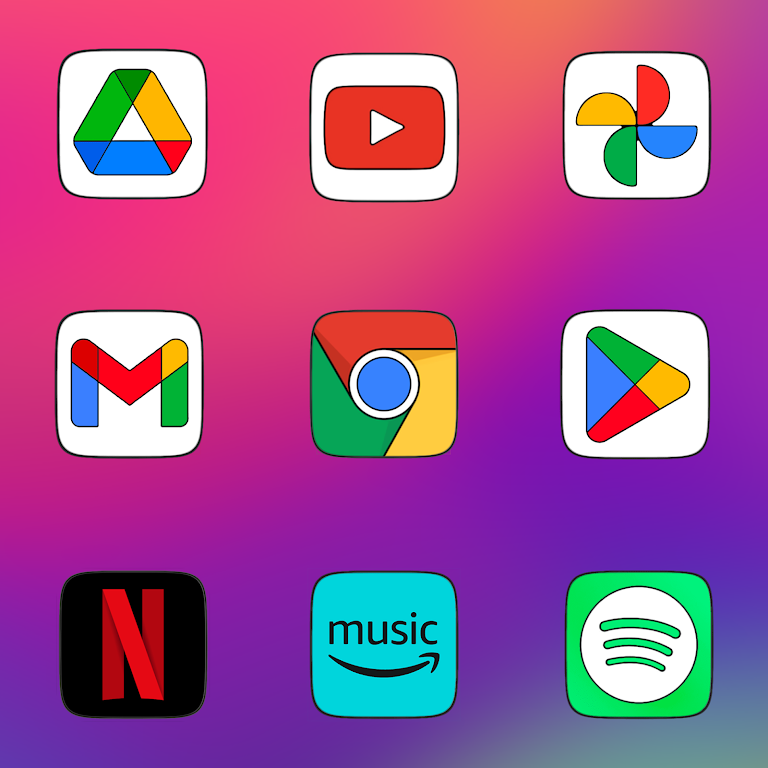 MIUl Carbon Icon Pack Mod Screenshot4