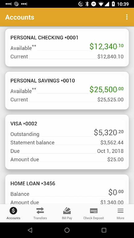 GBB Mobile Banking Screenshot1