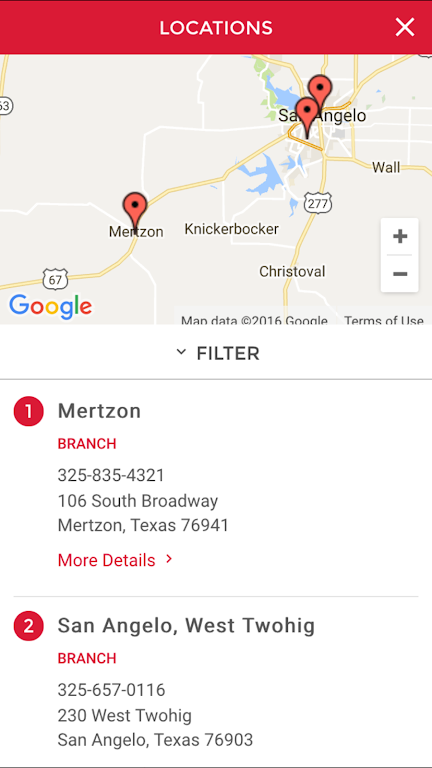 First National Bank of Mertzon Screenshot2