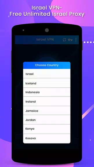 Israel VPN-Free Unlimited Israel Proxy Screenshot4