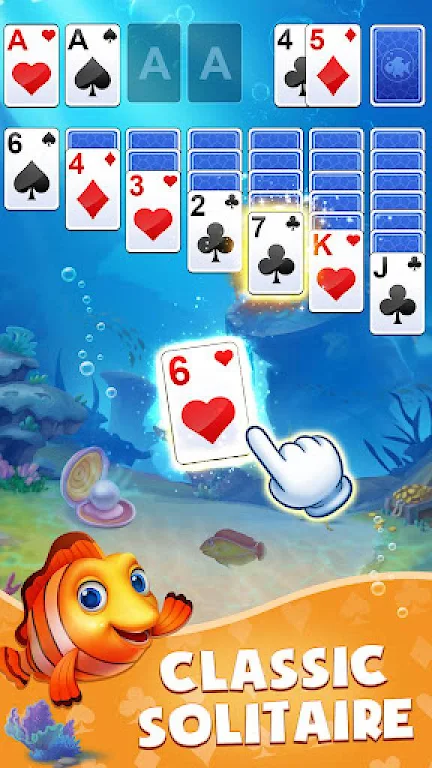 Solitaire: Fishing Go! Screenshot1