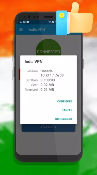 India VPN - Unlimited , Free Screenshot4