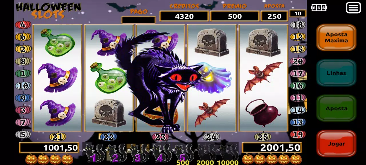 Halloween Slot Machine Screenshot3