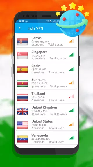 India VPN - Unlimited , Free Screenshot3