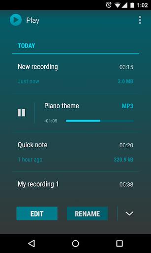 AudioField: MP3 Voice Recorder Screenshot3