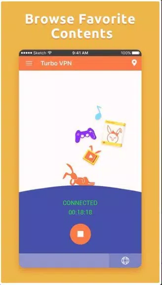 VPN Beaver Turbo - VPN Hotspot Shield free Screenshot4