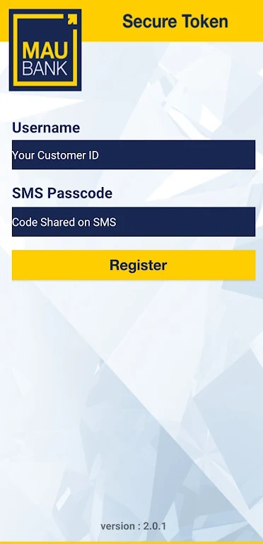 MauBank Secure Token Screenshot1
