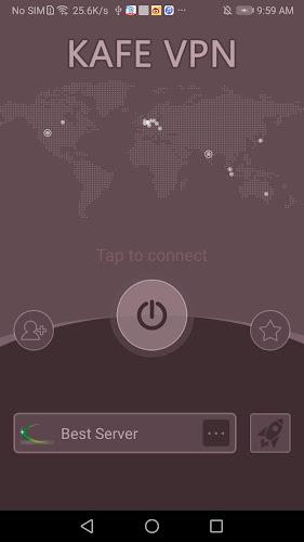 KAFE VPN - Free, Fast & Secure VPN Screenshot2