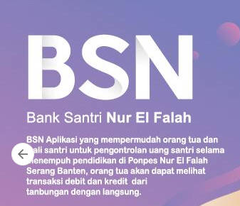 BSN Bank Santri Nur El Falah Screenshot1