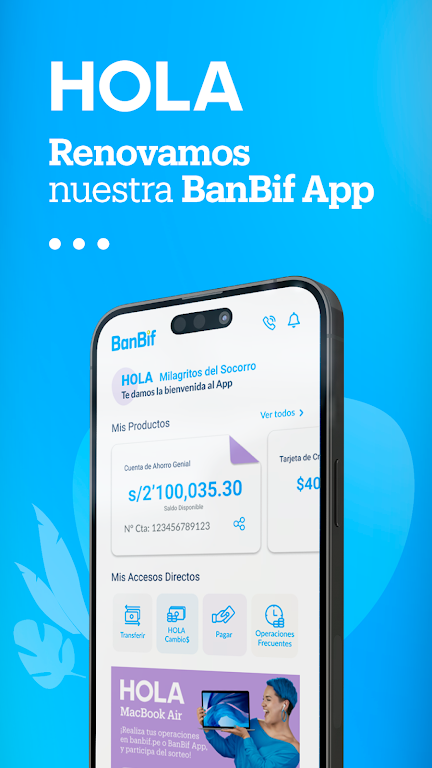 BanBif App Screenshot1