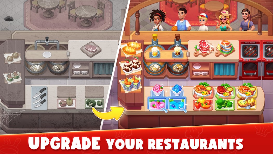 Cooking Tour: Restaurant Games Mod Screenshot4