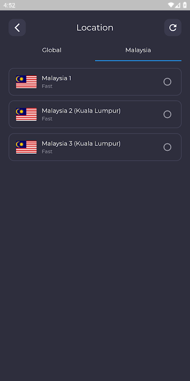 Malaysia VPN - Secure Fast VPN Screenshot2