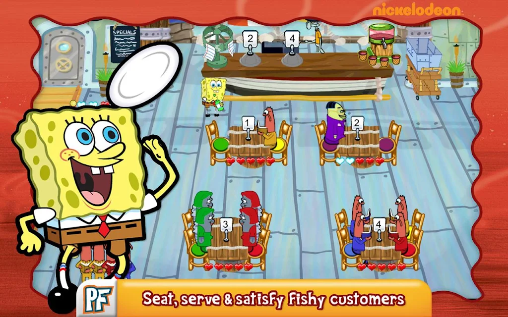 SpongeBob Diner Dash Screenshot3