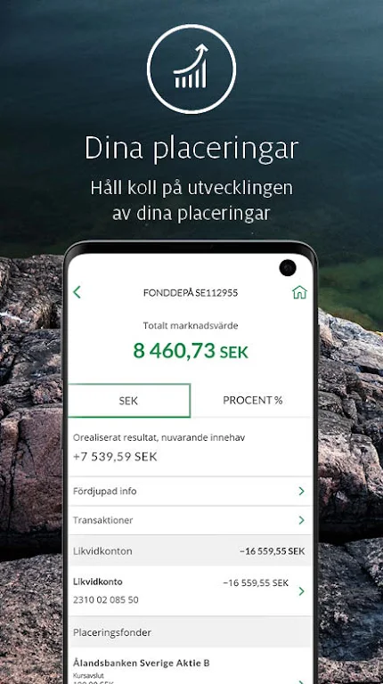 Ålandsbanken Mobilbank - SE Screenshot3