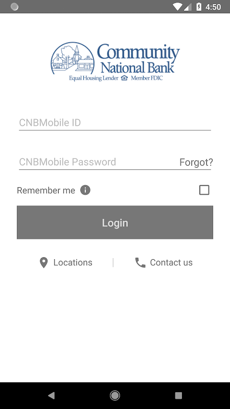 CNB Mobile Banking Screenshot1